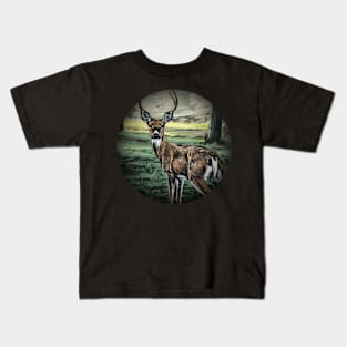 White-Tailed Deer Kids T-Shirt